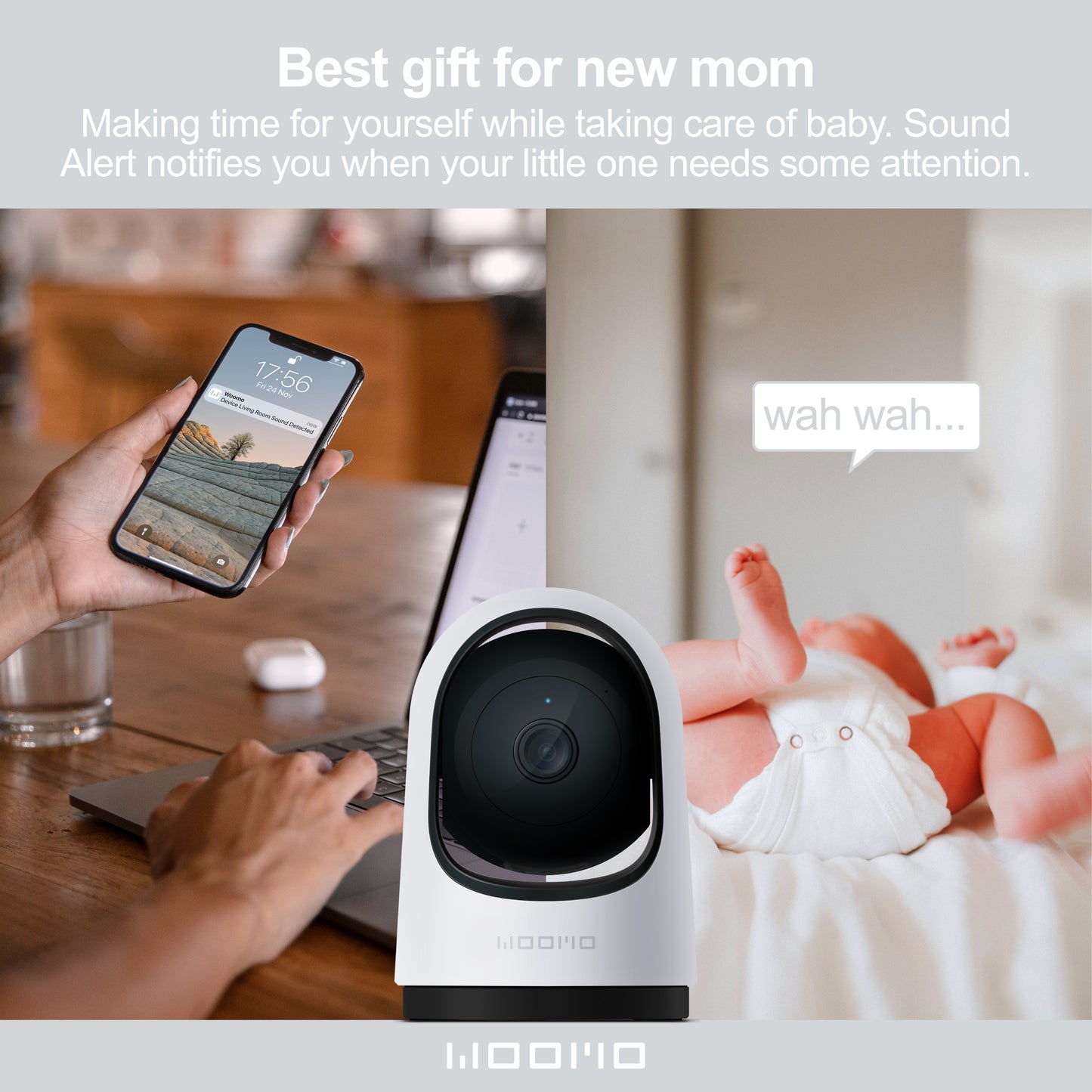 woomo P160 security camera/ Baby monitor/ pet monitor